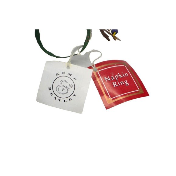 KEMP &‎ BEATLEY Set of 6 Reindeer / Christmas Napkin Rings BRAND NEW WITH TAGS - Picture 3 of 3